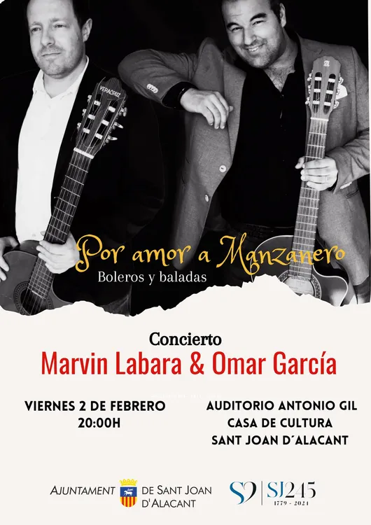 MARVIN LABARA Y OMAR GARCIA SANT JOAN 2024 CARTEL
