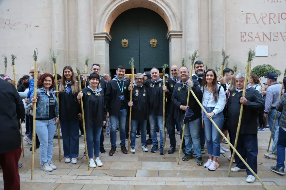 Santa Mujer Verónica en romería hasta el Monasterio de la Santa Faz 2024