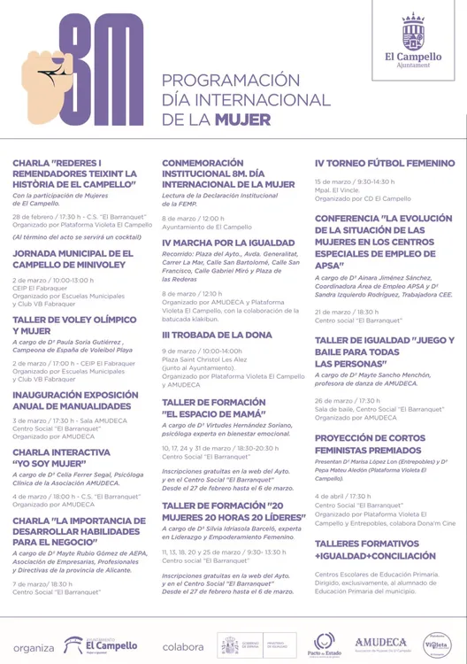 PROGRAMACION 8M CAMPELLO 2025 CARTEL