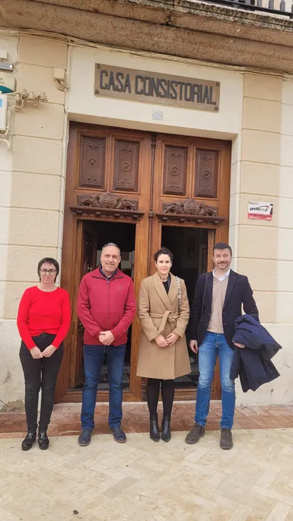 Castalla, Camp de Mirra, Beneixama y Onil reunion diputacion david aracil con alcaldes 2024 foto 3