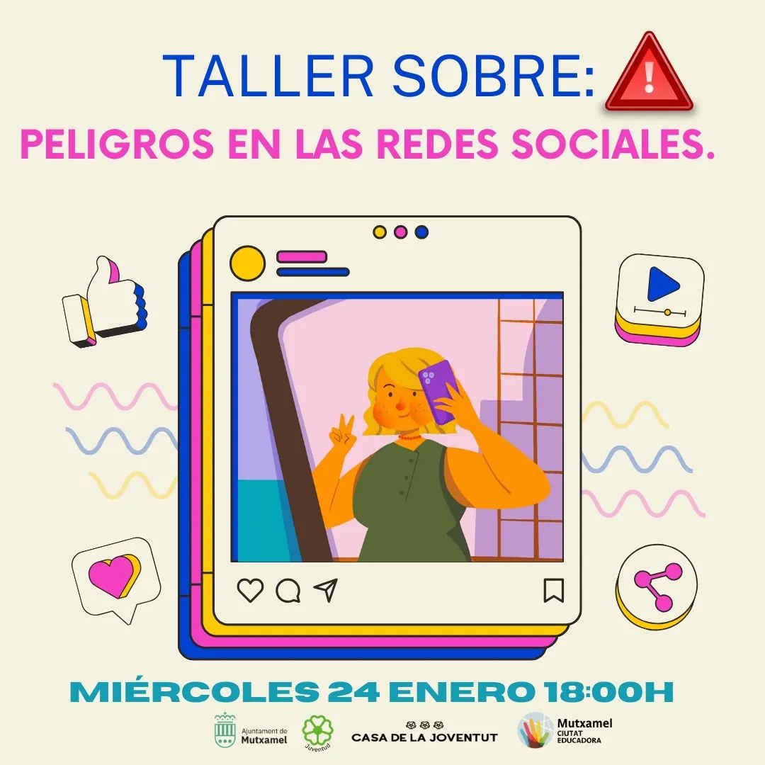 Taller sobre Peligros en las Redes Sociales Mutxamel 2024