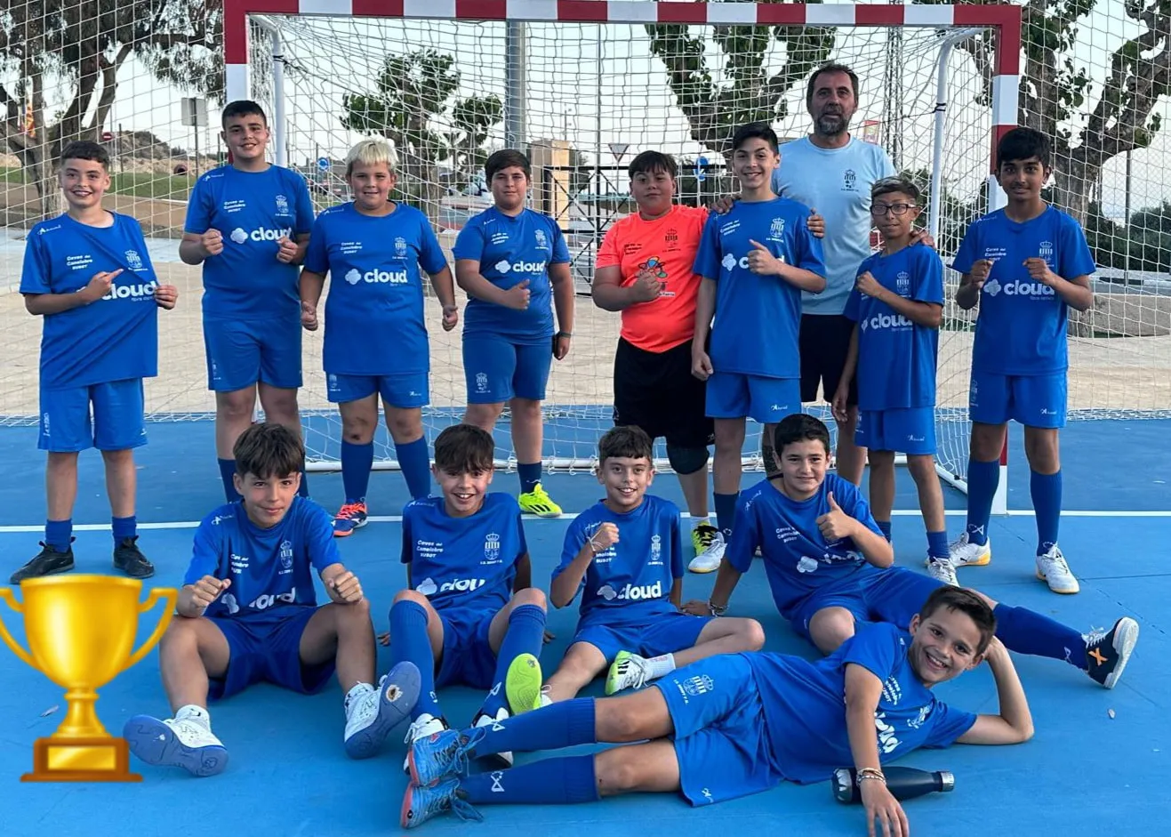 El Alevín del CD Busot FS se impuso 8-3 al Torres de San Vicente 2024