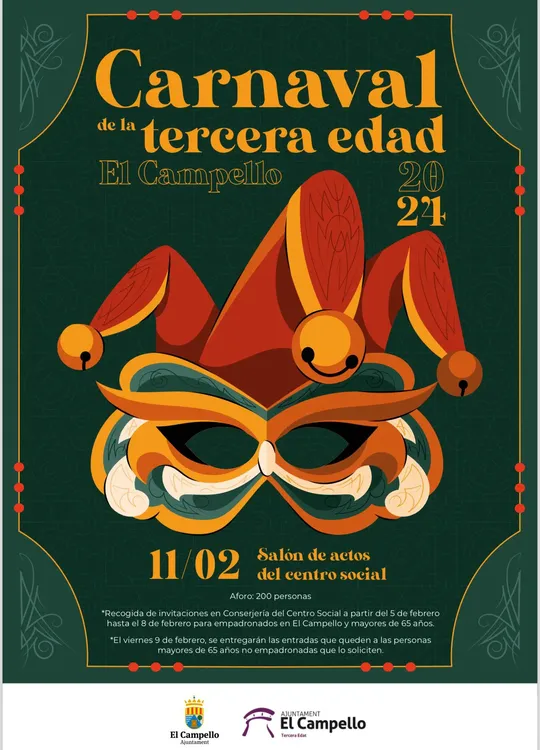 carnaval tercera edad campello cartel 2024