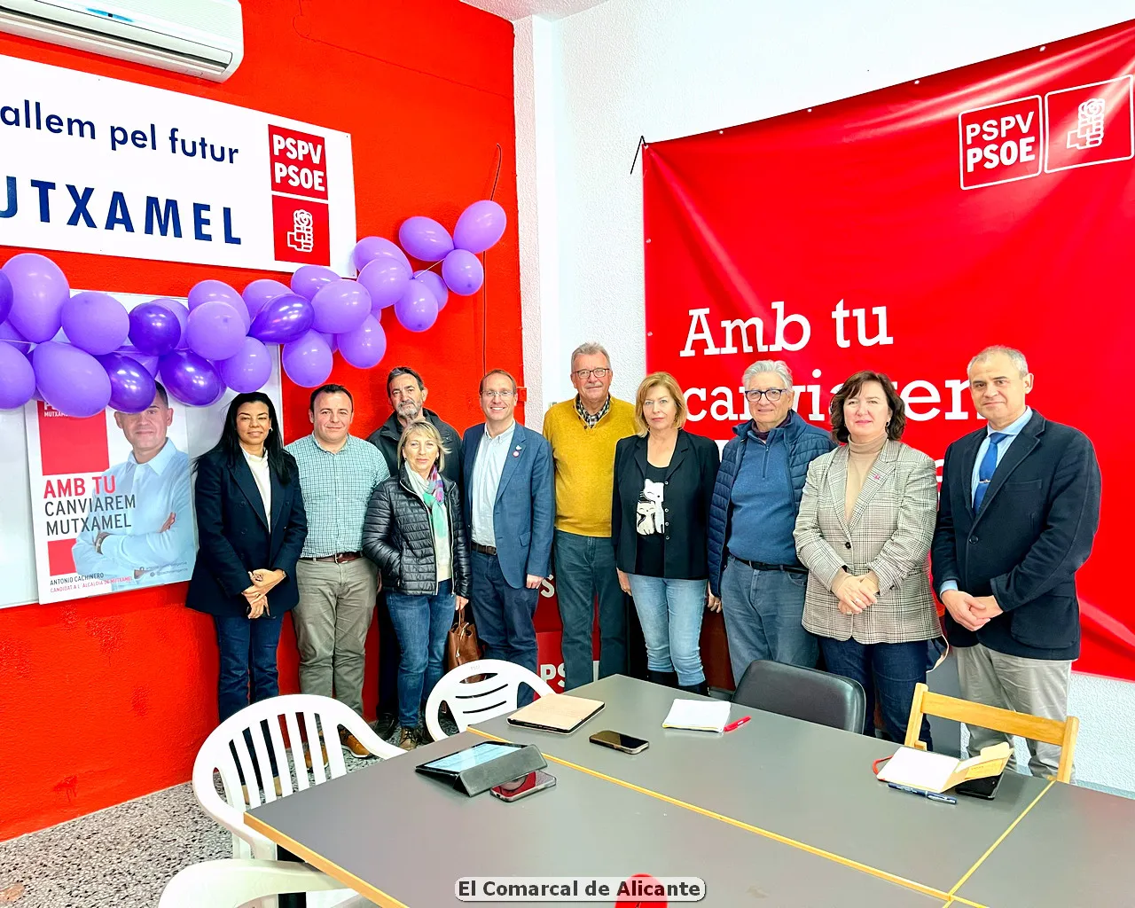REUNION PLATAFORMA CON DIPUTADOS SOCIALISTAS EN LAS CORTES VALENCIANAS (2)