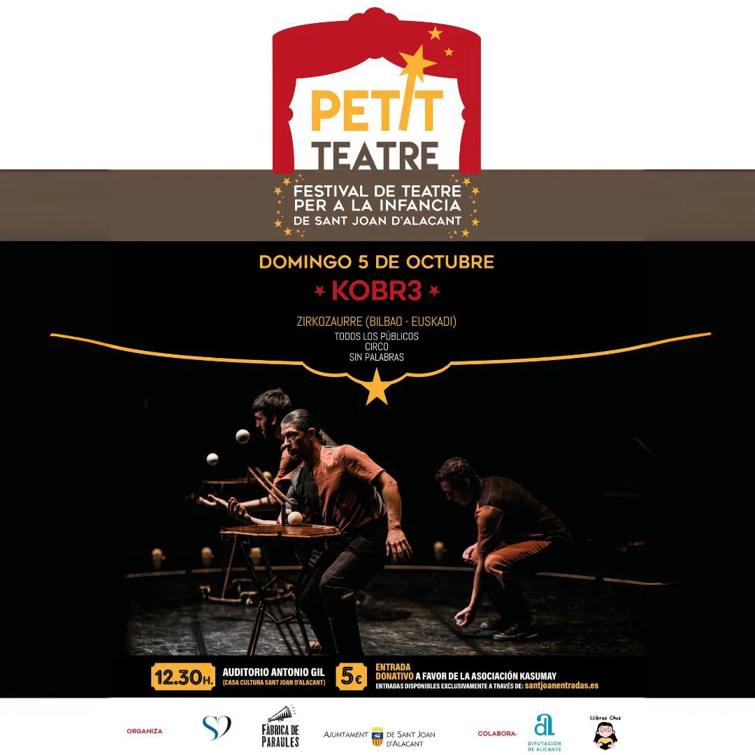 petit teatre zirkozaurre caartel 2025
