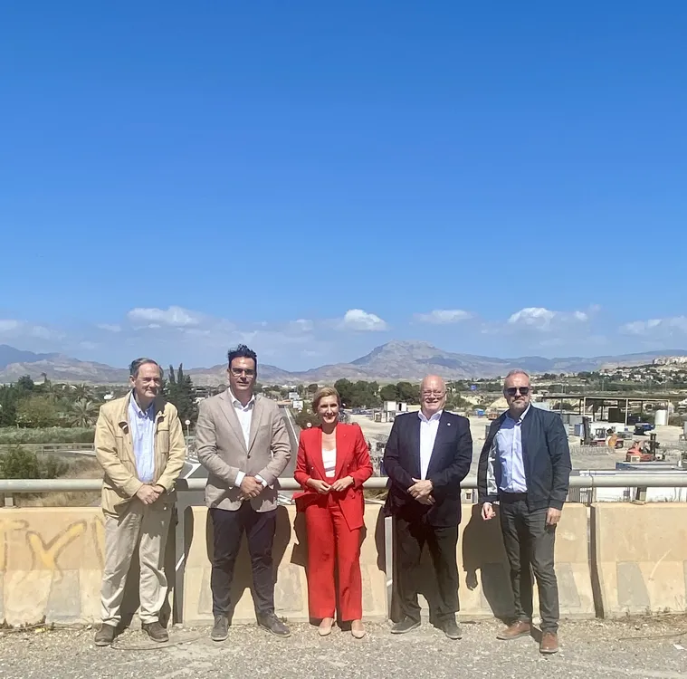 Nueva rotonda en la CV-773 entre Mutxamel y Busot alcalde rafael garcia