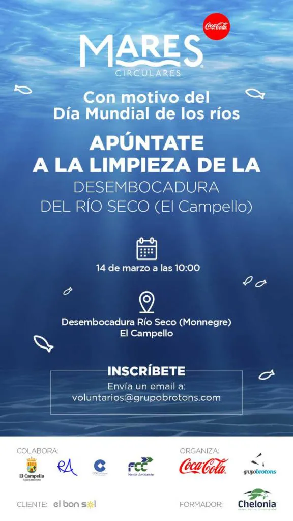 Limpieza rio monnegre campello cartel 2024
