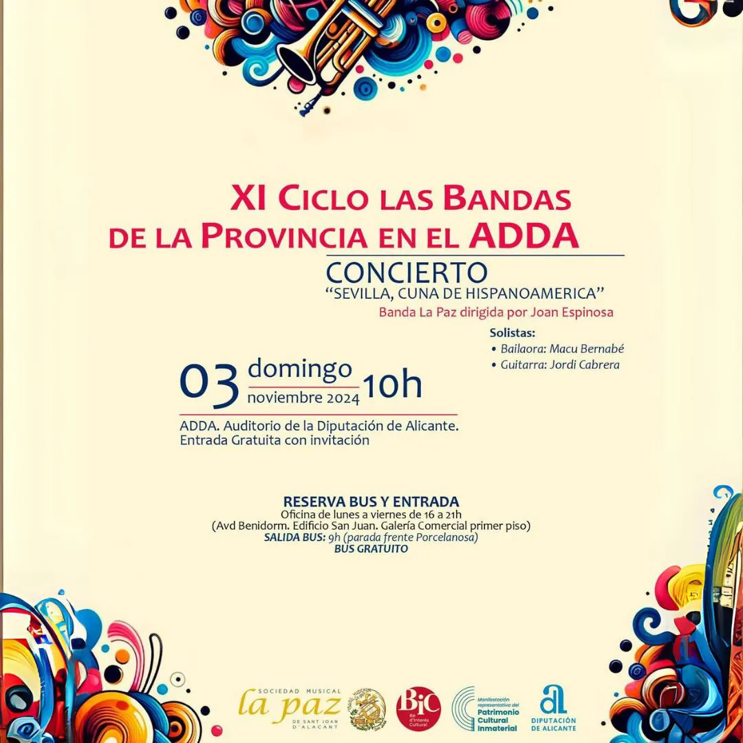 CICLO DE BANDAS ADDA CARTEL 2024
