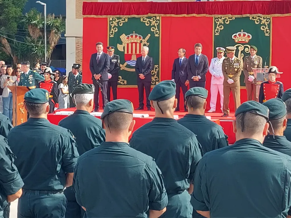 CELEBRACION GUARDIA CIVIL VIRGEN DEL PILAR ALICANTE 2025