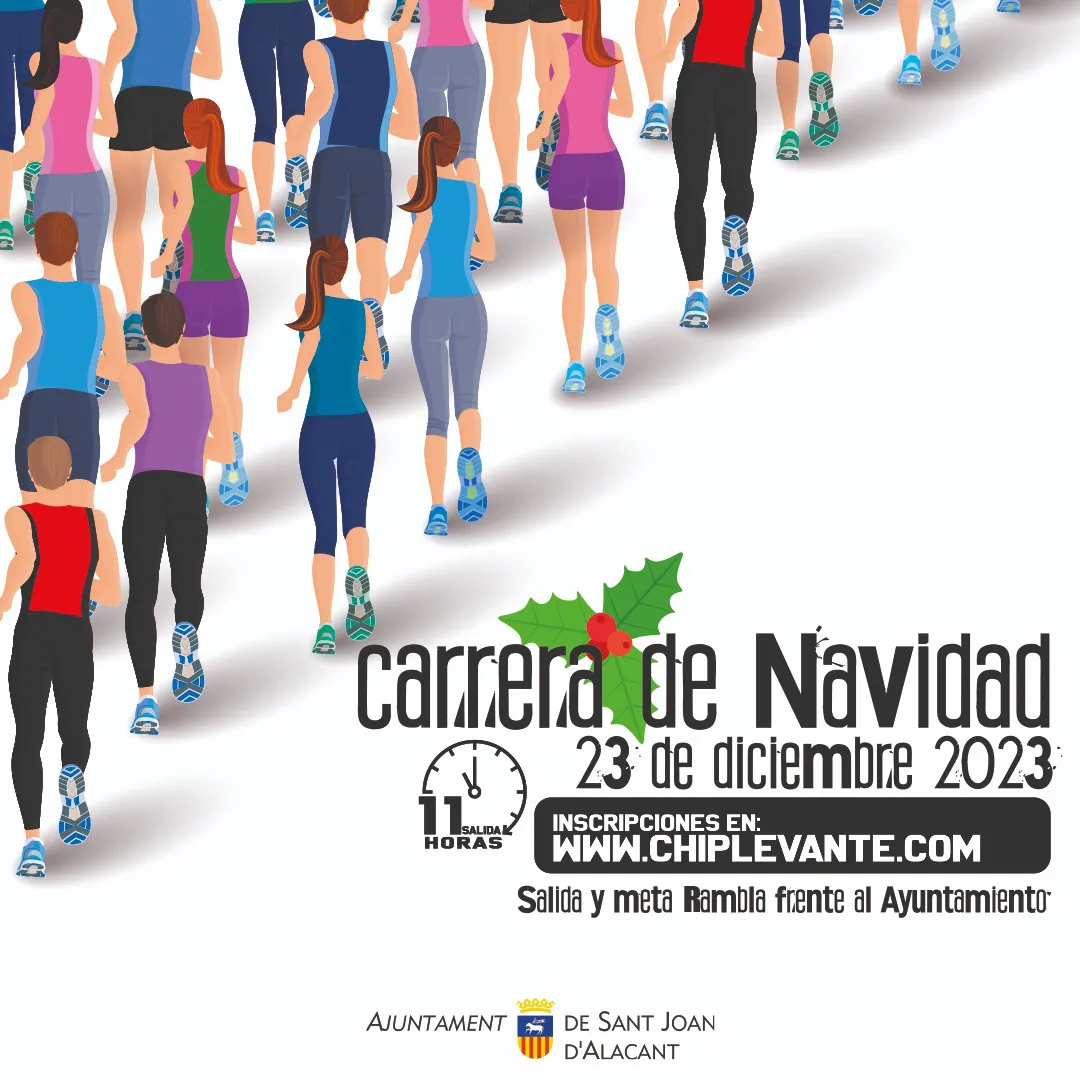 CARTEL CARRERA NAVIDAD SAN JUAN 2023