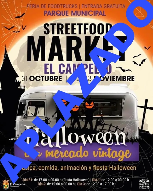 CAMPELLO APLAZA HALLOWEEN POR TRAGEDIA DANA 2024