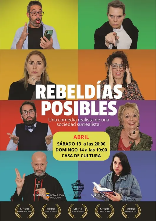 Rebeldías posibles maniqui teatre cartel 2024