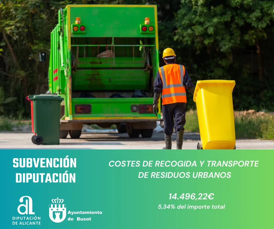 Subvencion residuos busot 2025
