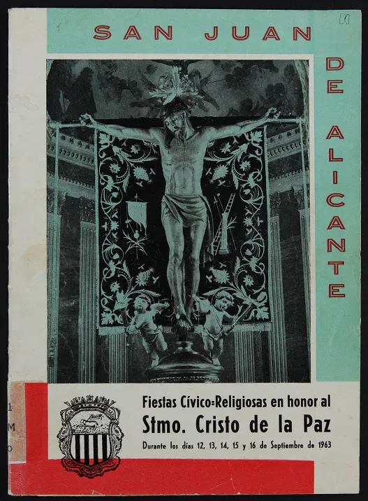 LIBRO FIESTAS SANT JOAN 1963