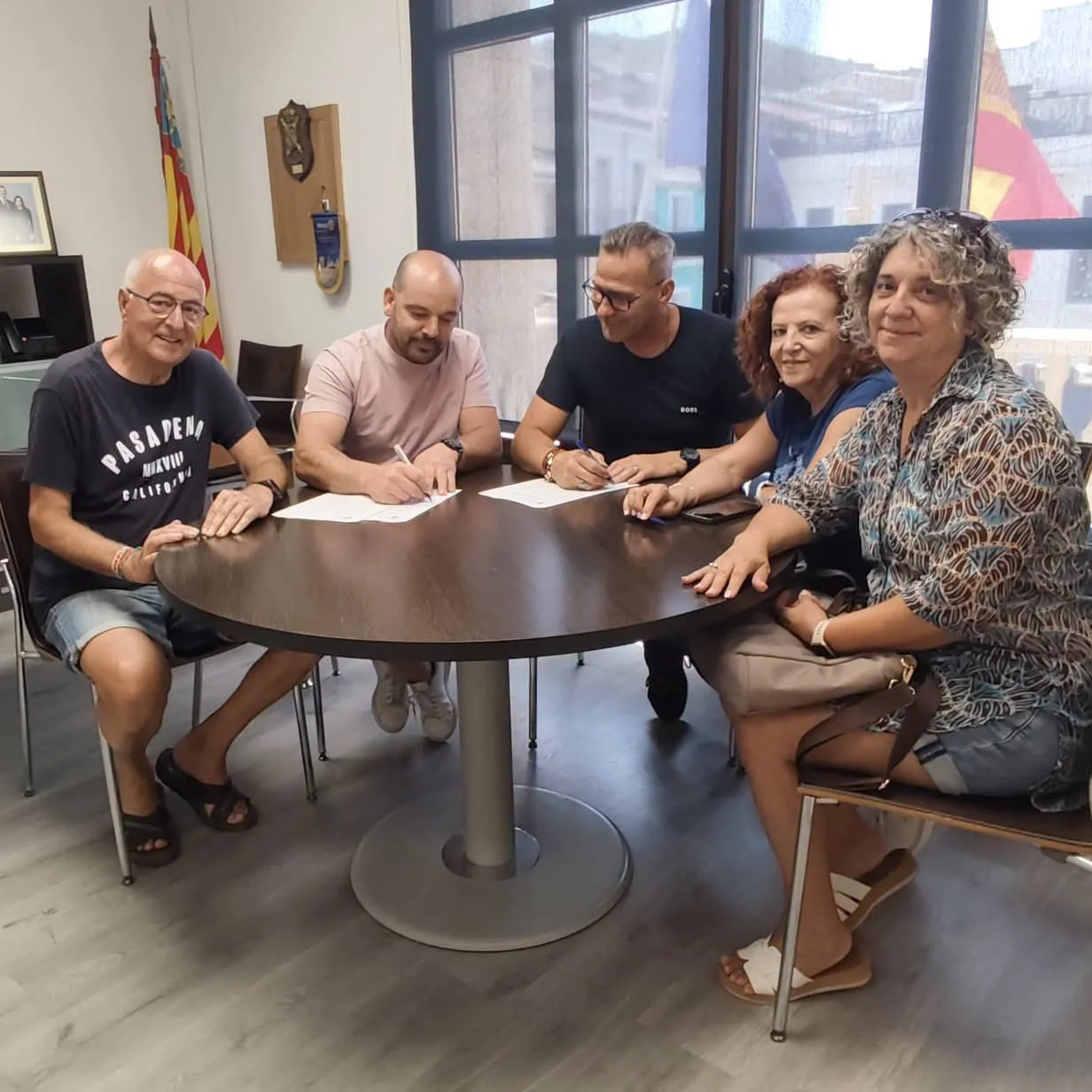 FIRMA CONVENIO AYUNTAMIENTO DE BUSOT HOYA DE LOS PATOS 2026