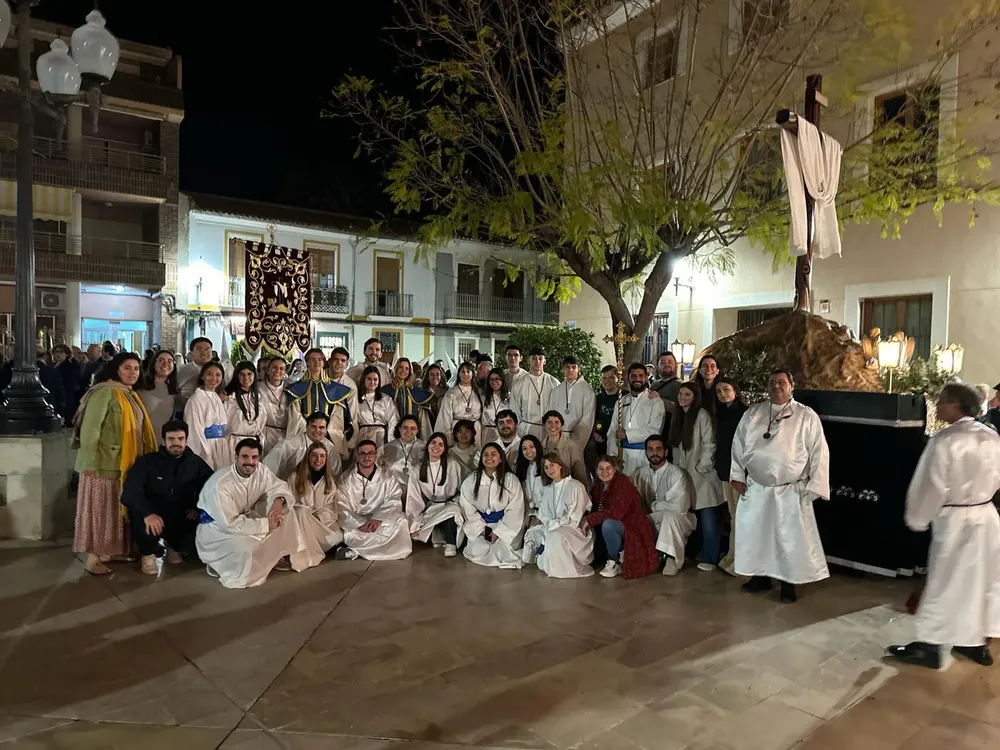 Solemne Procesión del Santo Entierro en El Campello 2024 grupo