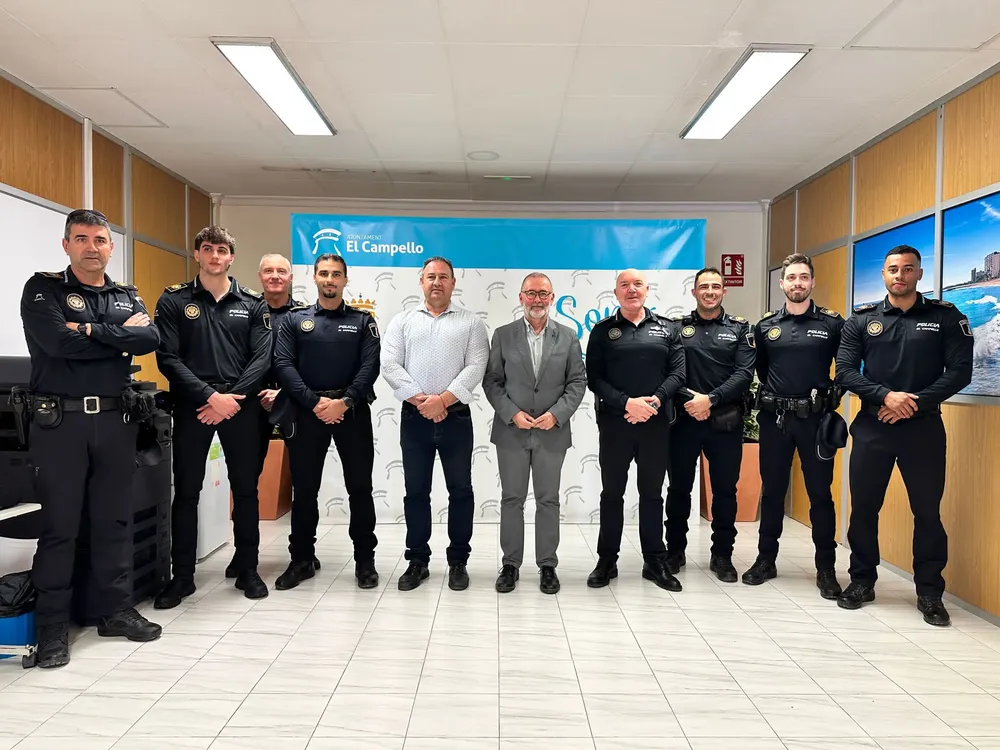 CINCO NUEVOS POLICIAS CAMPELLO 2025