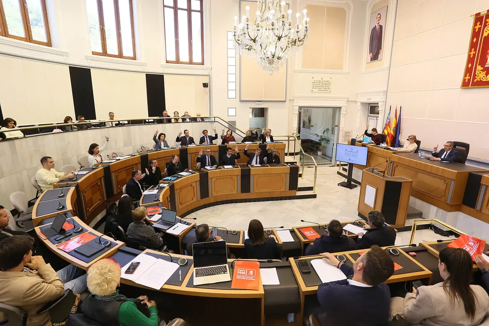 PLENO DIPUTACION ALICANTE FEBRERO 2025