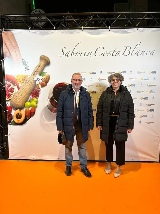 FITUR SABOREA COSTA BLANCA 2024 JUANJO BERENGUER Y MARISA NAVARRO
