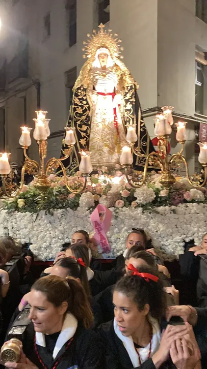 Virgen Dolores paso semana santa alicante 2024