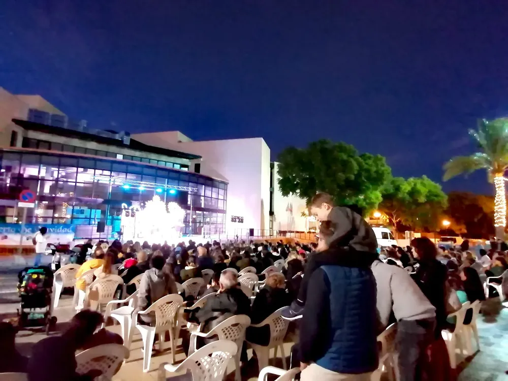 CASA DE CULTURA SAN JUAN PLAZA JOSE CARRERAS LA MAQUINA DE LOS CUENTOS 2023 PUBLICO