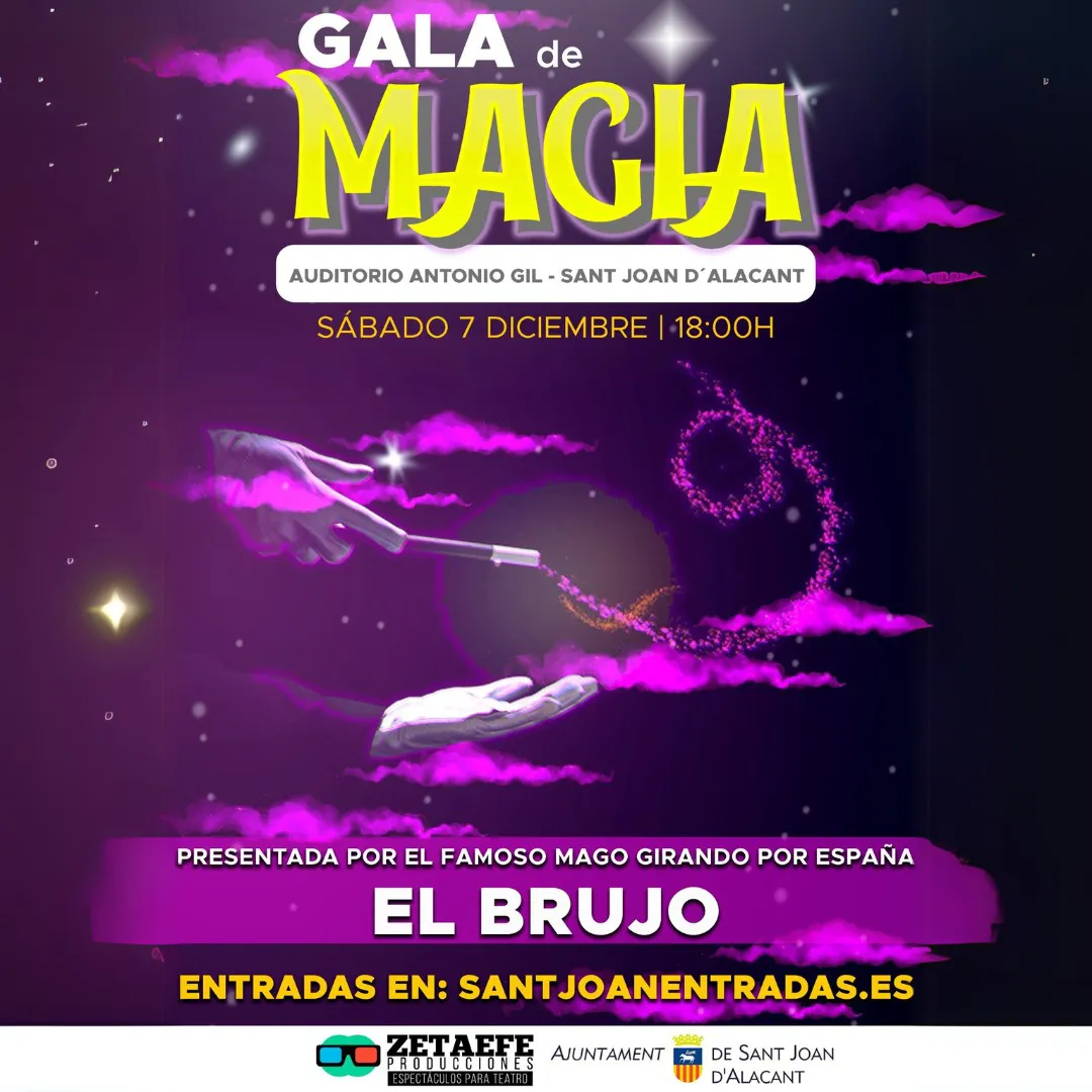 GALA DE LA MAGIA CARTEL