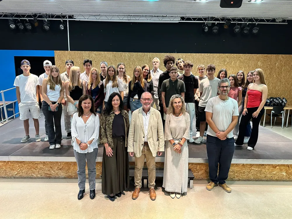 intercambio cultural de alumnado de Danderyd (Suecia) con el instituto Enric Valor de El Campello