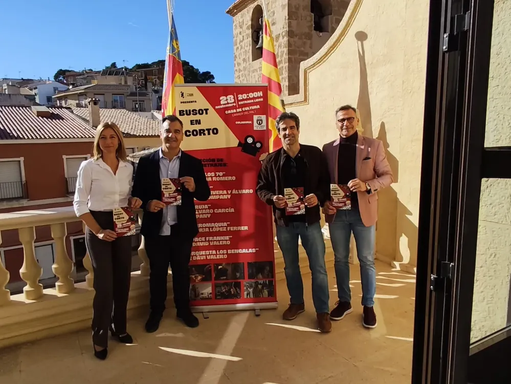 ALEJANDRO MORANT ALCALDE DE BUSOT CON FESTIVAL CORTOS ALICANTE AYUNTAMIENTO 2025
