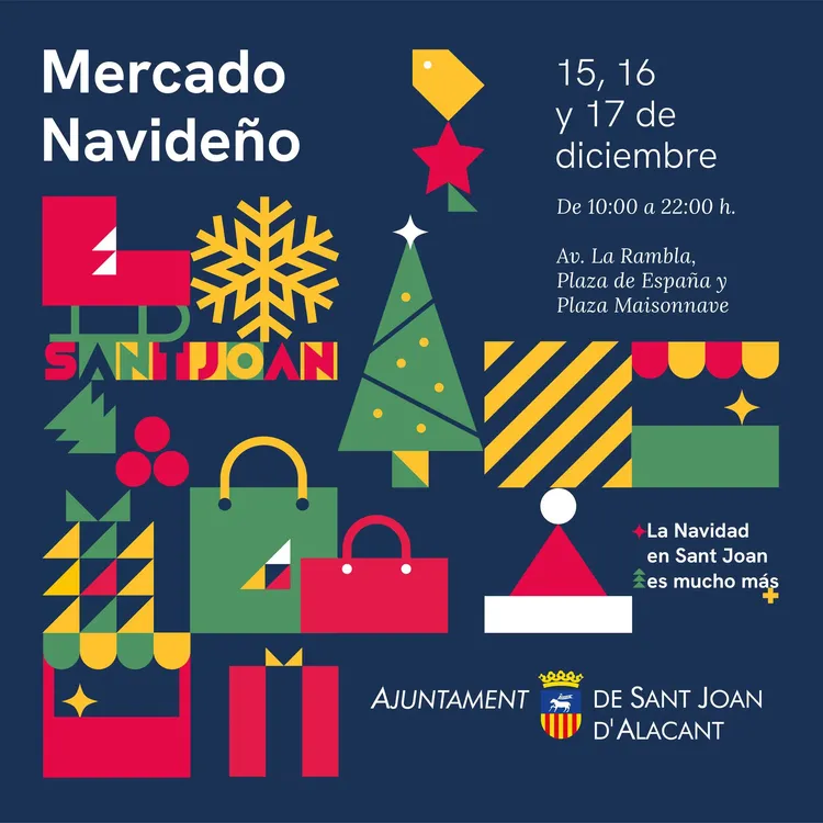 CARTEL MERCADO NAVIDEÑO SAN JUAN 2023