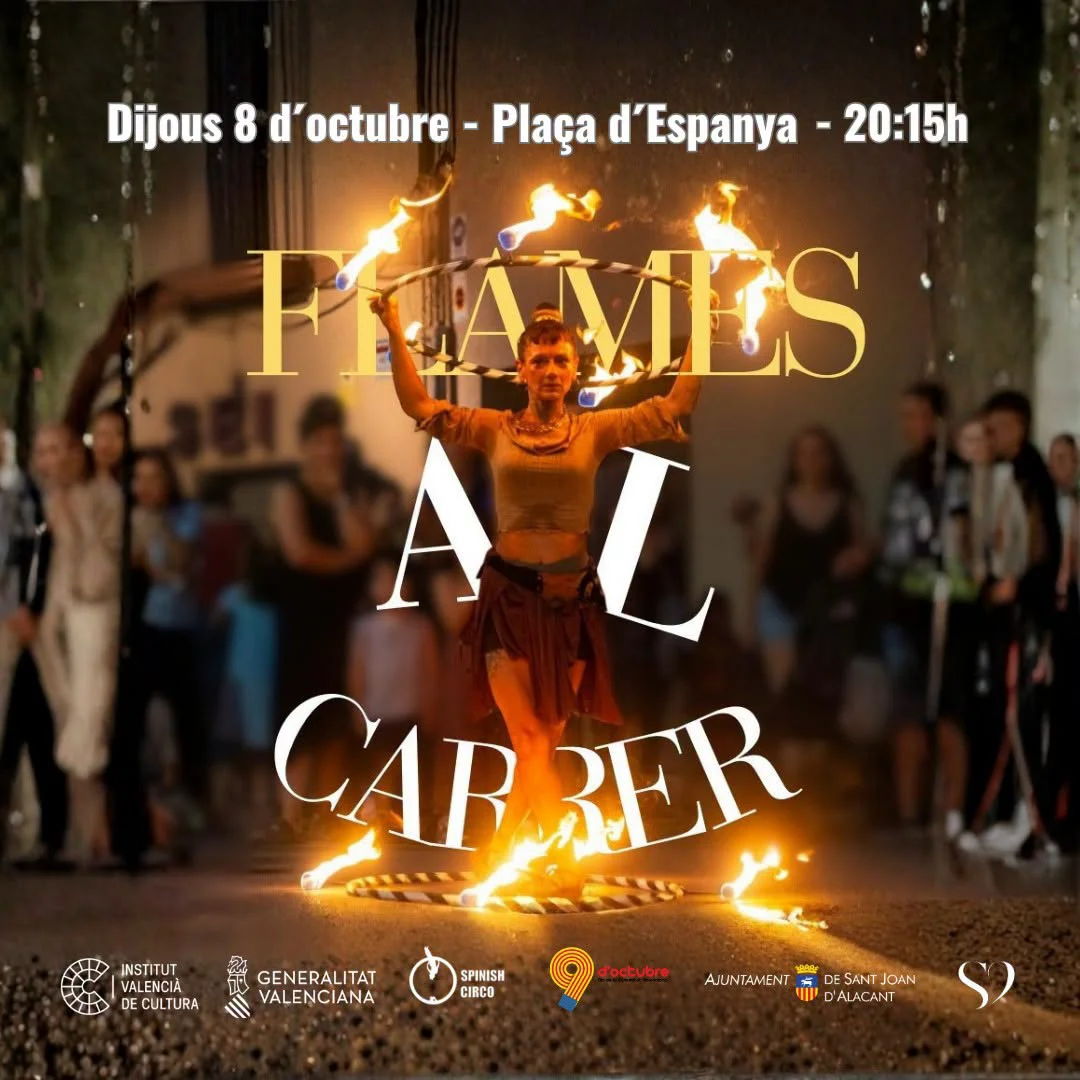 FLAMES AL CARRER 2026 CARTEL