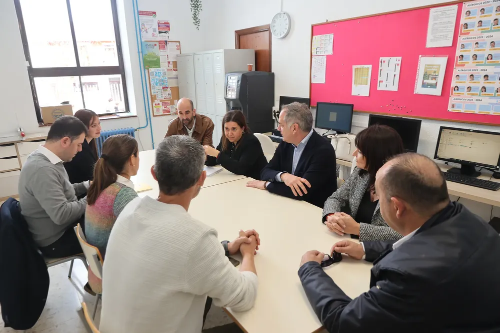 La directora general de Inclusión Educativa visita los tres colegios púbicos de Sant Joan 2024 foto 2