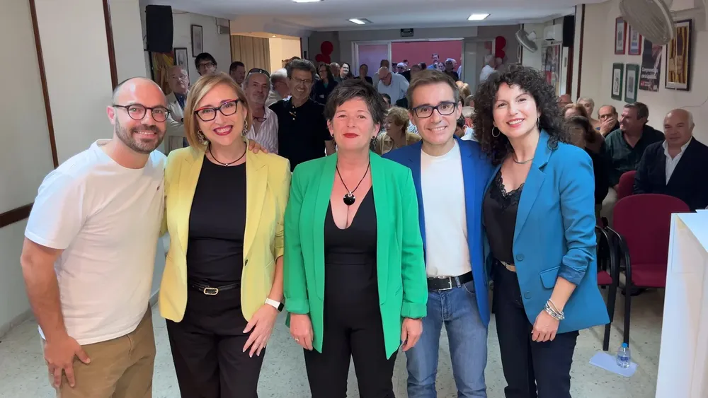 JAVIER SANCHEZ GARCIA PRESENTACION CANDIDATURA A SECRETARIA PSOE SANT JOAN_