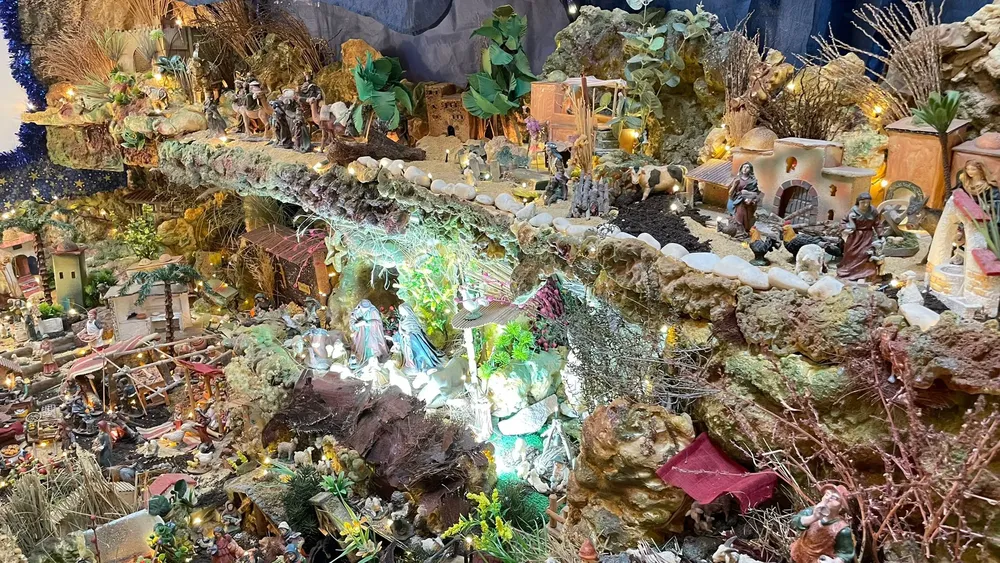 Belén ganador del I Concurso de Belenes 2023 loreto riera concejala mutxamel foto 2