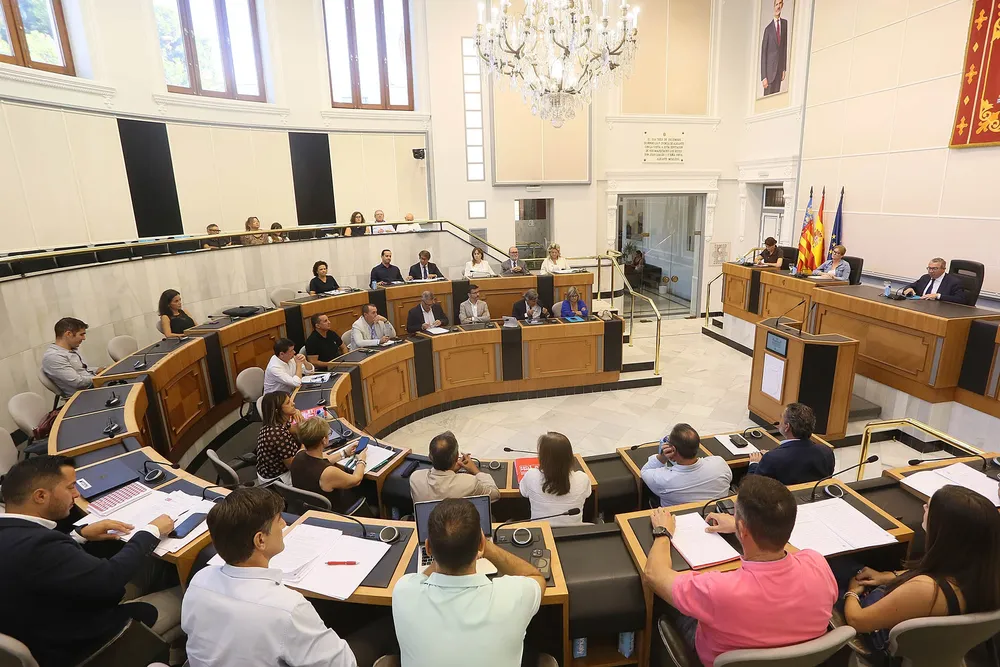 PLENO EXTRORDINARIO DIPUTACION DE ALICANTE 23 SEPTIEMBRE 2026