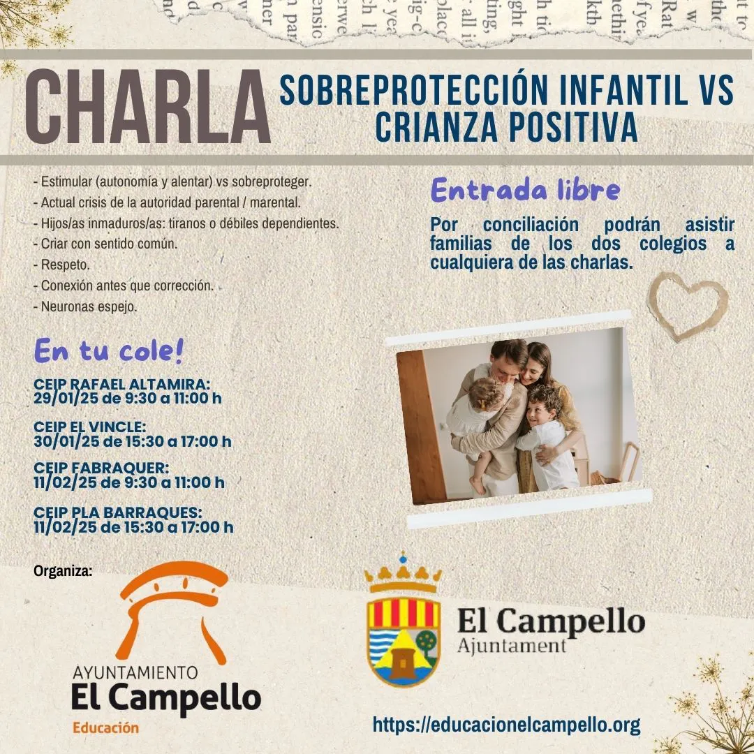 CHARLA INFANCIA CAMPELLO 2025