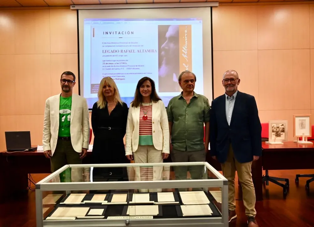 El Archivo Histórico Provincial se hace cargo de la custodia de buena parte del legado de Altamira 2026