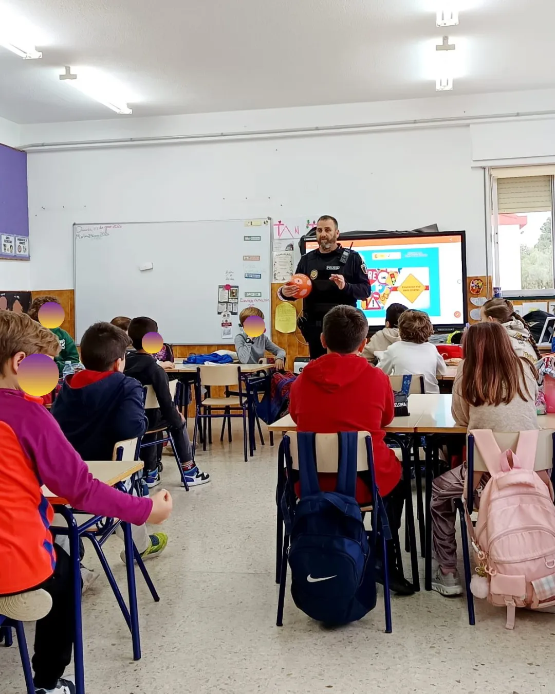 campaña de Educación Vial y Movilidad Sostenible en los centros escolares de Mutxamel 2026