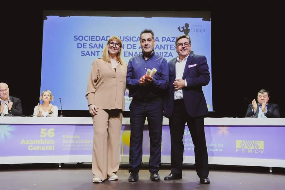JOSE ANGEL ESPINOS SOCIEDAD MUSICAL LA PAZ PREMIO EUTERPE 2024