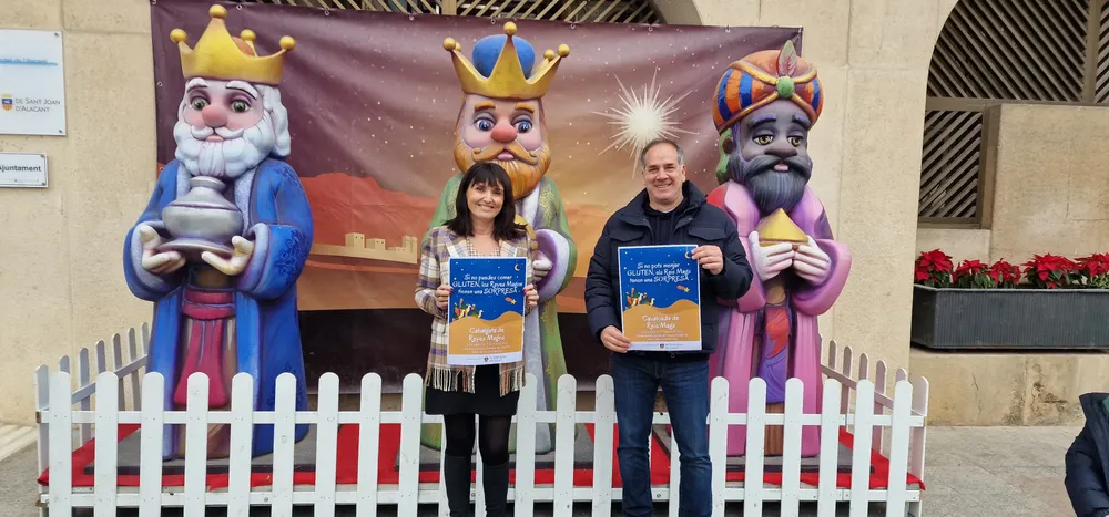 julia parra y santiago roman cabalgata sin gluten sant joan 2023