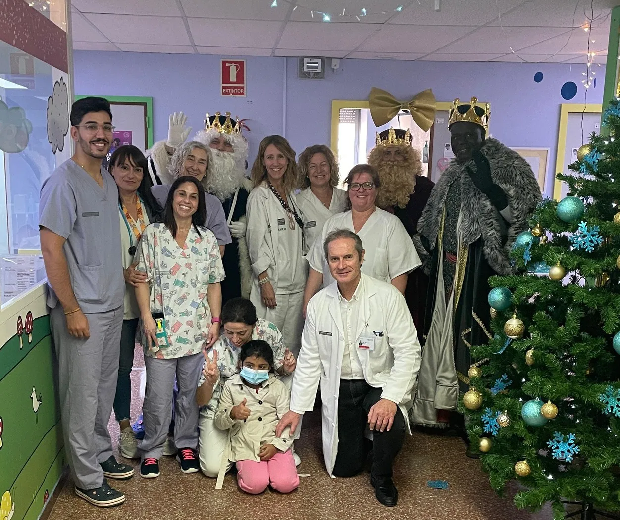 REYES MAGOS EN EL HOSPITAL 2025