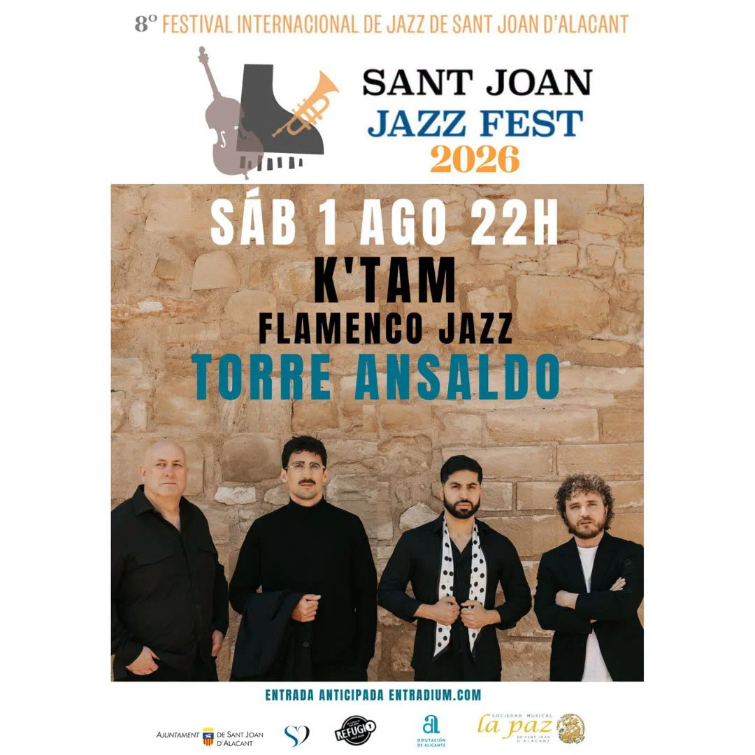 FLAMENCO JAZZ TORRE ANSALDO SANT JOAN 2026 CARTEL