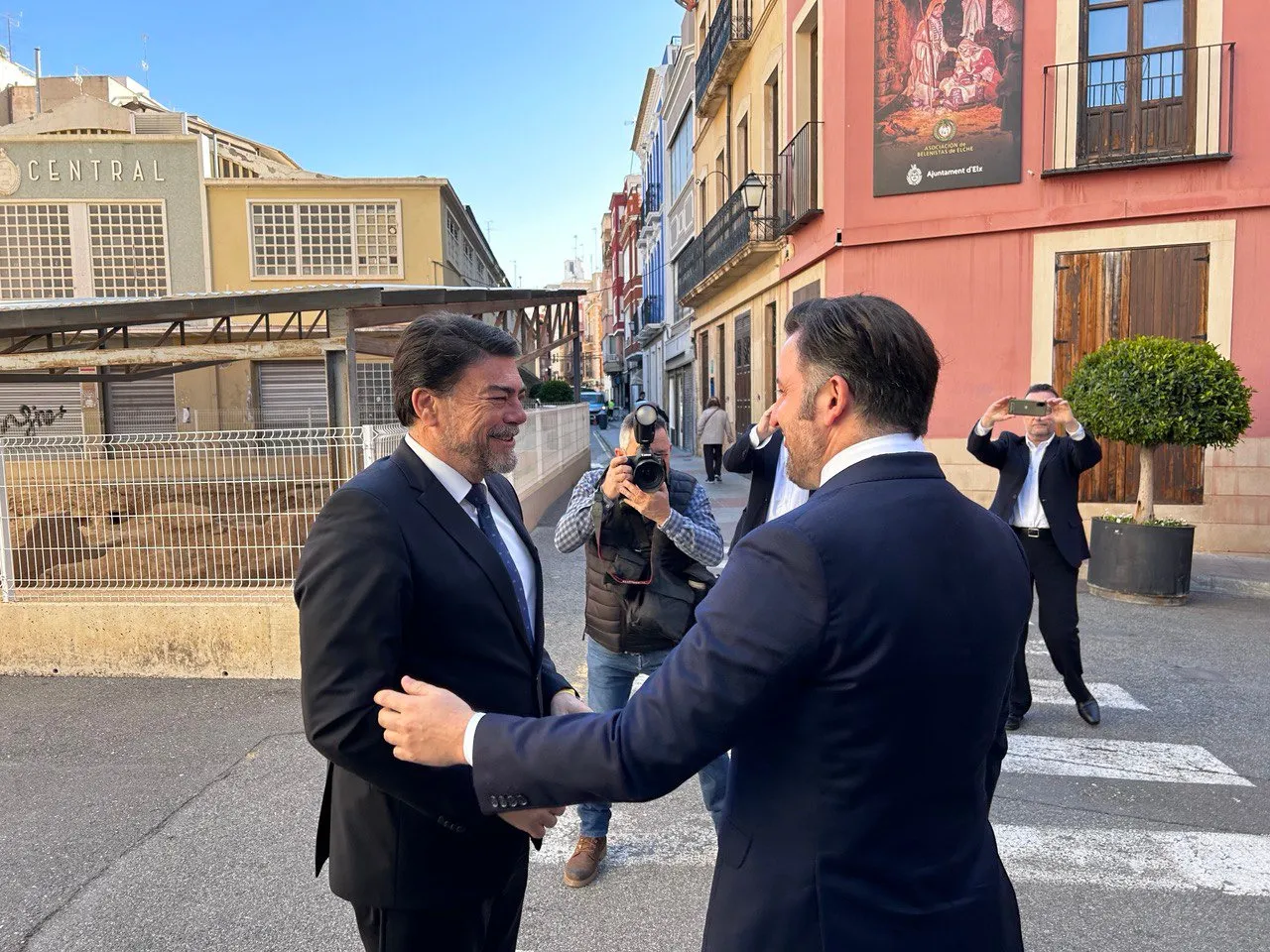 REUNION LUIS BARCALA Y PABLO RUZ INFRAESTRUCTURAS ELCHE 2024