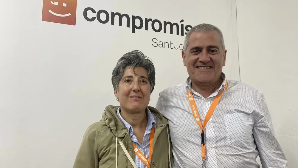 JOAN RAMON GOMIS Y VELIA PLANELLES COMPROMIS SANT JOAN 2024