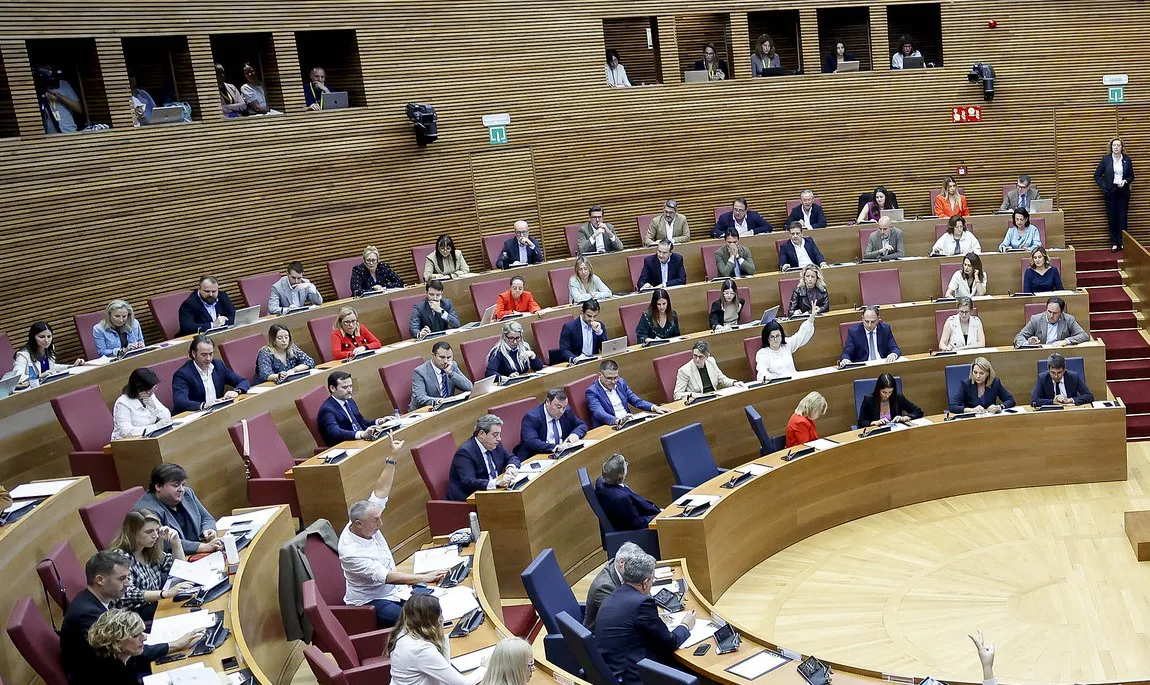 PLENO EN LES CORTS VALENCIANES