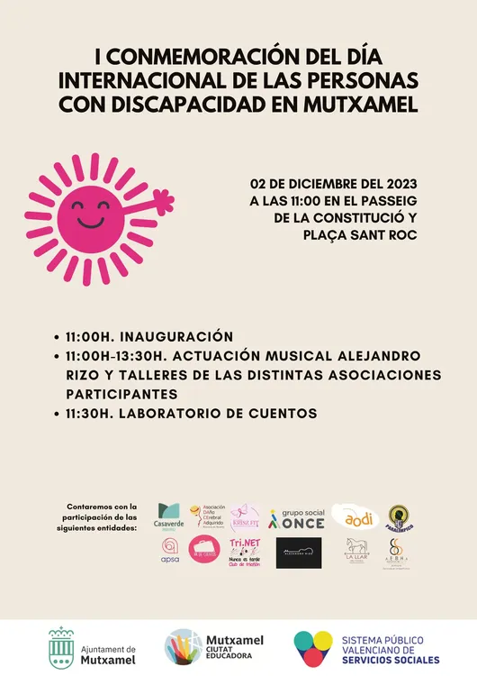 Mutxamel Día Internacional de la Diversidad Funcional