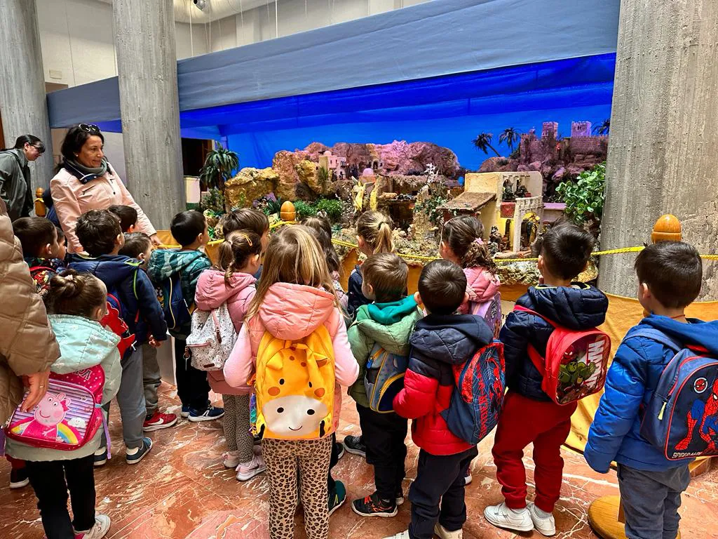 visita escolares campello al belen 2023