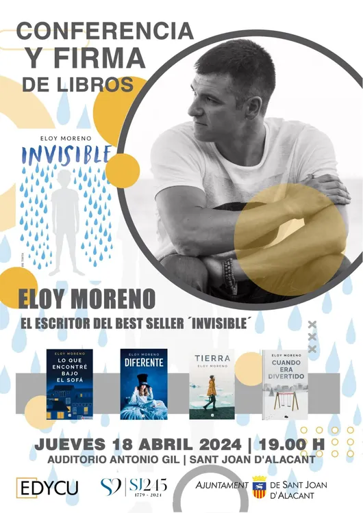 CONFERENCIA ELOY MORENO SAN JUAN 2024 CARTEL