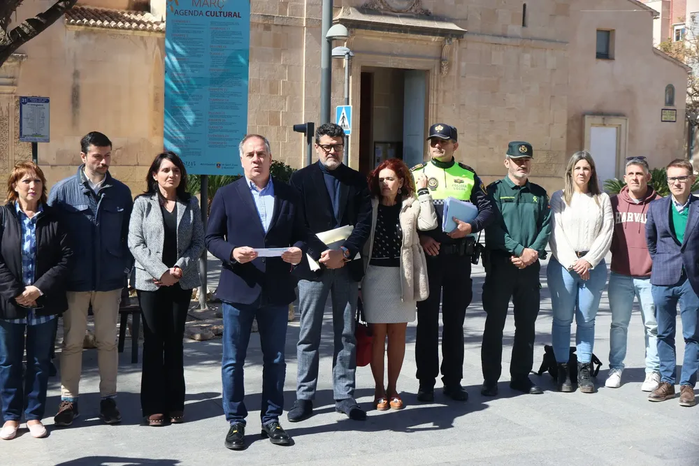 Sant Joan recuerda a las víctimas del 11M 2024 alcalde santi roman