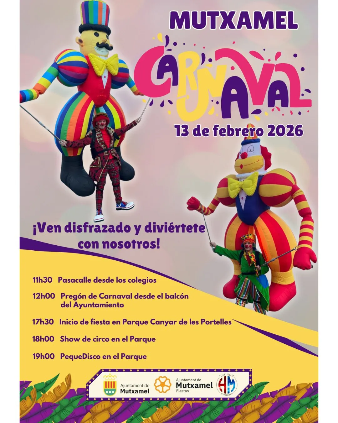 CARNAVAL MUTXAMEL 2026 CARTEL