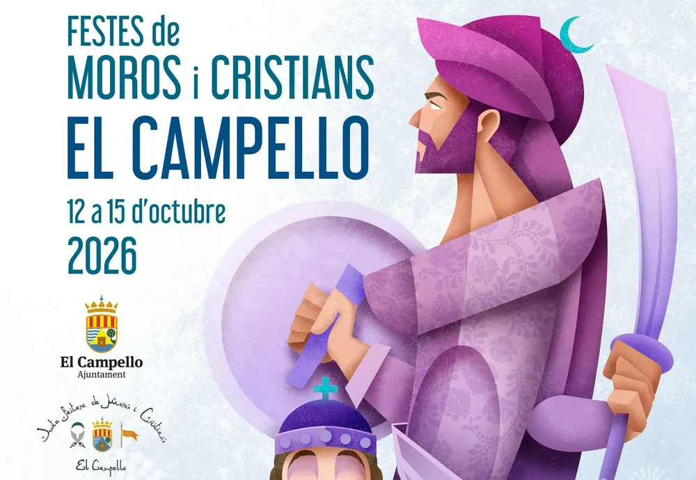 BANNER FIESTAS MOROS Y CRISTIANOS CAMPELLO 2026